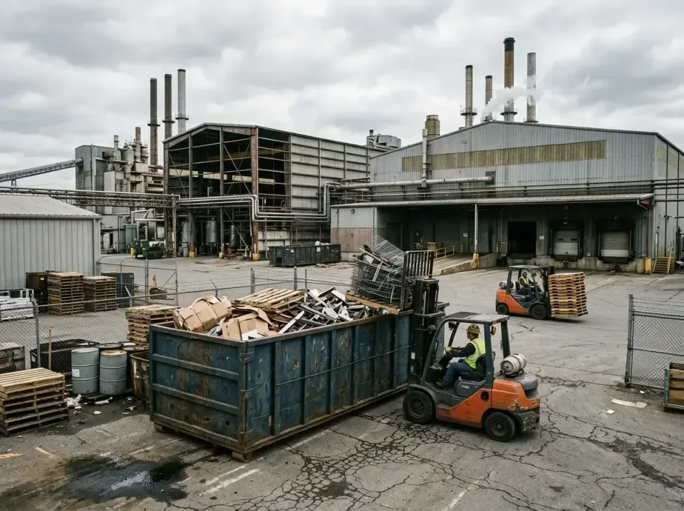 industrial-factory-scrap-conta-003 — frequently asked questions, Cheap Roll-off Dumpster Rentals in Drexel Hill, PA